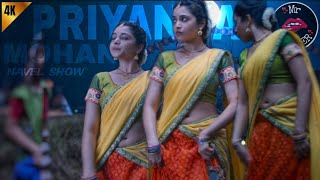 PRIYANKA MOHAN  Saree Navel Show  MrTracker [upl. by Arlyn]