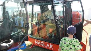 Biały Bizon Travi Garage kabina Naglak w Bednarach 👉 na Agro Show 2024 [upl. by Anirtek496]