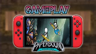 Paperbound Brawlers  Gameplay Nintendo Switch [upl. by Bega]