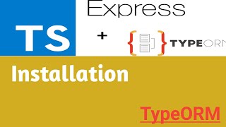 Installation  2  Node Js TypeORM MySql in Hindi [upl. by Evalyn448]