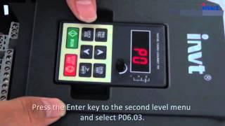 Solar Pump Inverter How to Set Solar Pump Inverter GD100PV Parameters [upl. by Borchert]