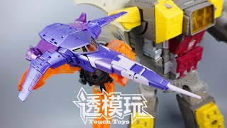 【SwiftTransform】MINI CYCLONUS Newage G1 Transformers NA Pocket Level Cyclonus 透模玩速变 NA狂飙 變形金剛 [upl. by Natalina893]