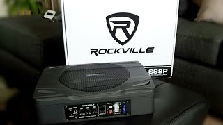 Rockville SS8P Under Seat Subwoofer Is It Any Good [upl. by Rudolf]