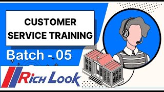 Customer Service Training Program for the Staff Richlook Fashion  Batch  05 [upl. by Ocimad611]