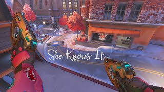 she knows it Overwatch 2 Tracer Montage [upl. by Yarb]