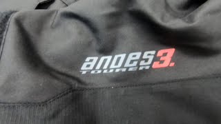 Alpinestars Andes V3 Drystar review 3XL Jacket and Pants and Update on 4XL [upl. by Amena462]