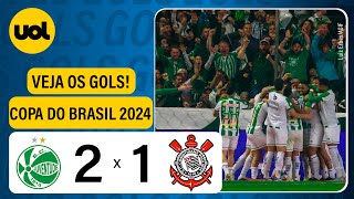 JUVENTUDE 2 X 1 CORINTHIANS  COPA DO BRASIL 2024 VEJA OS GOLS [upl. by Ellehsad699]