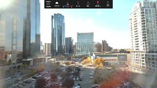 Calgary Downtown Timelapse  Thu Oct 10 2024 [upl. by Rosaline]