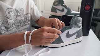 2 WAYS HOW I LACE amp STYLE MY JORDAN 1 [upl. by Williamsen]