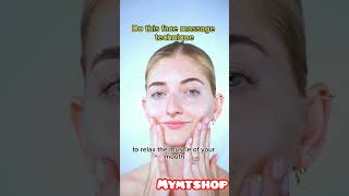 Face Massage Techniqueshortsfaceexercise facemassage [upl. by Delos]