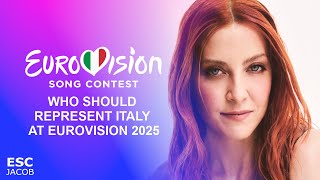 Who should represent Italy 🇮🇹 at the Eurovision Song Contest 2025 [upl. by Banwell]