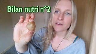 Bilan nutritionnel n°2 dune frugivore vegan [upl. by Annora]