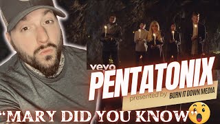 PENTATONIX “MARY DID YOU KNOW” REACTION SO EMOTIONAL [upl. by Gladys862]