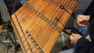 Sparrow 14138 Compact Chromatic Hammered Dulcimer MahoganySongbird Dulcimers [upl. by Oiramal]