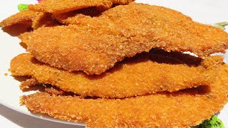 Esta es la mejor receta de Milanesas de Pollo ¡Descubre el secreto para un empanizado perfecto [upl. by Swann]