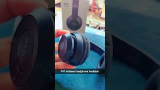 p47 wireless headphone unboxing [upl. by Namlaz]