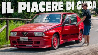 Fa EMOZIONARE alla Guida  Alfa Romeo 75 Turbo Evoluzione 🔥 [upl. by Godfrey758]