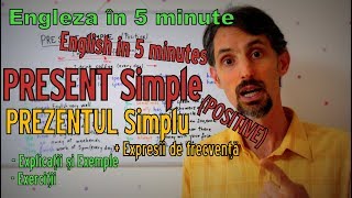 English Grammar  PRESENT SIMPLE Prezentul Simplu  Gramatica Limbii Engleze [upl. by Melloney]