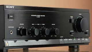 Sold Out  SONY TA  A300 Stereo amplifier Japan  16000 [upl. by Ahsiemaj486]