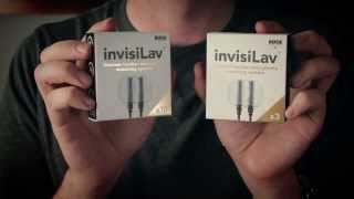 Hide your lavalier mic with the RØDE invisiLav [upl. by Cirde]