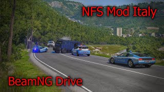 Craziness in Italy The Ultimate NFS Mods in BeamNG Drive [upl. by Myles650]