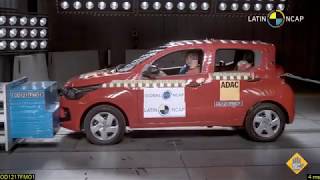 Fiat Mobi obtiene una estrella en crash test de Latin NCAP [upl. by Brewer884]