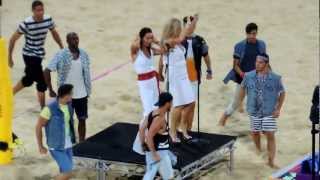 Bananarama playing at the London 2012 Olympics HD Beach Volleyball Final [upl. by Alletsyrc]