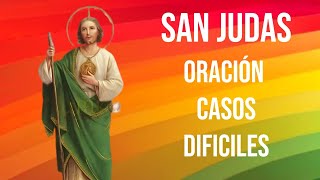 Oración Poderosa a San Judas Tadeo para Casos Difíciles ¡Recibe Milagros Hoy [upl. by Atarman376]