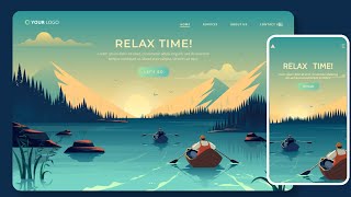 Responsive Website Using HTML CSS amp JavaScript  Adventure Website [upl. by Anekahs]