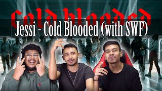 Jessi  Cold Blooded with SWF MV Reaction  Serabut React [upl. by Launam]