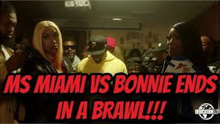 BONNIE VS MS MIAMI ENDS IN A BRAWL  RIGGZ VS ISH IS CANCLED‼️🤦🏾‍♂️🤦🏾‍♂️🤦🏾‍♂️ [upl. by Yentyrb]