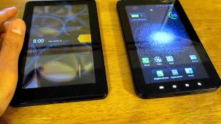 Galaxy Tab vs Kindle Fire [upl. by Ilhsa]