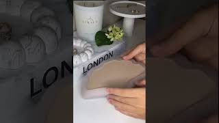 DIY Jewelry Organizer Tray  Stylish Desk Accessory Tutorial traydiy homedecor ConcreteArt99 [upl. by Lancelot]