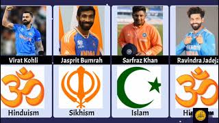 Famous Indian cricketers and their religion  Hindu  Islam  Sikhism  Christianity [upl. by Dyan]