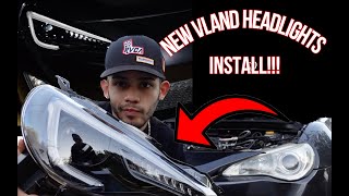 INSTALLING VLAND HEADLIGHTS ON FRS TUTORIAL [upl. by Emmey]