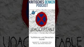 Die Würde des Menschen  Kritisches Denken Podcast Episode 93 mit Prof Andreas Edmüller [upl. by Anima524]