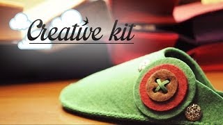 Come fare quotCiabattina Mod Bottonequot Tutorial Creative kit [upl. by Kirstin]