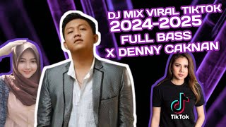 DJ Viral TikTok X Denny Caknan Remix 2025 ⁉️ DJ Remix Tiktok Full Bass [upl. by Erbma]