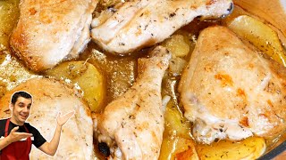 🍗🍻 Cómo hacer el pollo al horno más sabroso con cerveza ¡Te sorprenderá [upl. by Aleta]