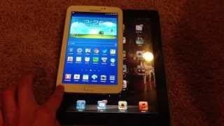 Samsung Galaxy Tab 3 70 review [upl. by Aig]