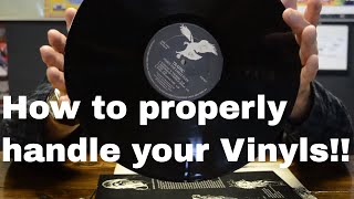 How to properly handle your vinyl records [upl. by Jacobson]