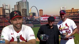 St Louis Cardinals Send Adam Wainwright Out In Style With Emotional Final Weekend At Busch Stadium [upl. by Ayidah]