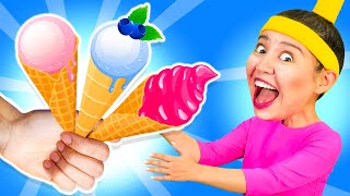 Ice Cream Song  Kids Songs And Nursery Rhymes  Babanana [upl. by Neelrak]