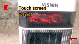 Vision Room Comforter Fire Unboxing Video vision room heater vision room heater [upl. by Merp]