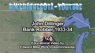 John Dillinger Documentary 193334 Bank Robber [upl. by Wilsey721]