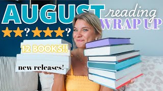 All the Books I Read in August  Monthly Reading Wrap Up [upl. by Wichern]