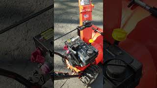 Ariens 5524 Snowthrower Running [upl. by Leahplar987]