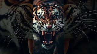 Tiger Growl Roar Scary [upl. by Laurens]