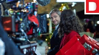 Martin Freeman Turns Heartthrob For Vodafones Christmas Ad  Anatomy Of An Ad [upl. by Fuchs]