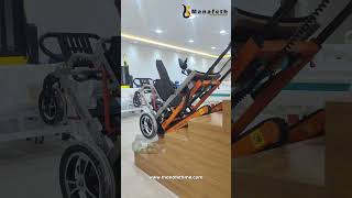 Electric Wheelchair Stair Climber in Dubai stairclimber accessibledubai [upl. by Ahser537]